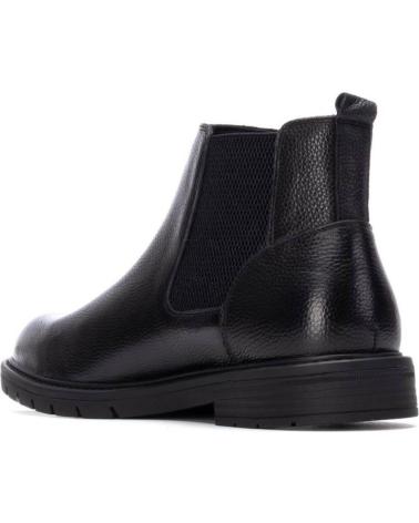 BOTA CHELSEA DE PIEL CARMELA 162673 NEGRA NEGRO