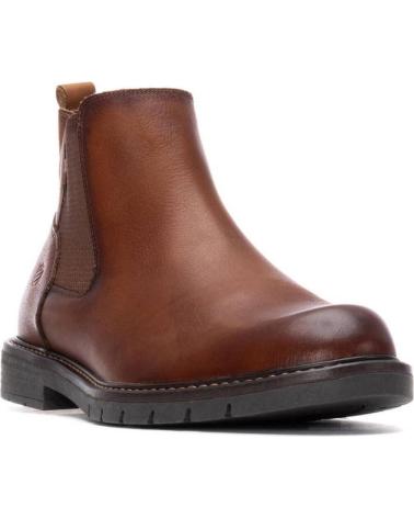 BOTA CHELSEA DE PIEL CARMELA 162673 CAMEL CAMEL
