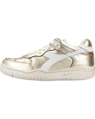 DIADORA ZAPATILLAS MUJER HERITAGE MODELO METAL WN COLOR ORO 20009