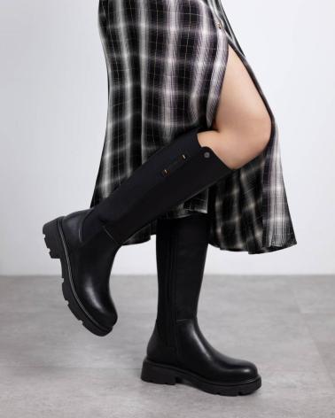 REFRESH BOTAS PLANAS MUJER 172935 NEGRO