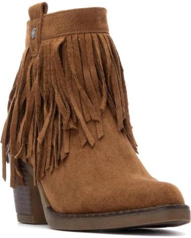 STIVALETTO REFRESH 172966 CAMEL CON FRANGE STILE COWBOY CAMEL