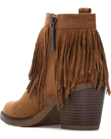 STIVALETTO REFRESH 172966 CAMEL CON FRANGE STILE COWBOY CAMEL