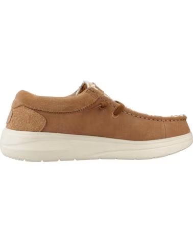 ZAPATILLAS CASUAL MUJER WENDY LUXE ANIMAL PRINT TAN HEY DUDE TAN