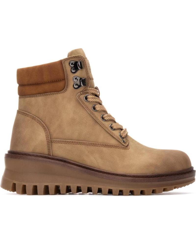BOTAS DE MONTAÑA REFRESH 172982 BEIGE CON PLATAFORMA BEIGE