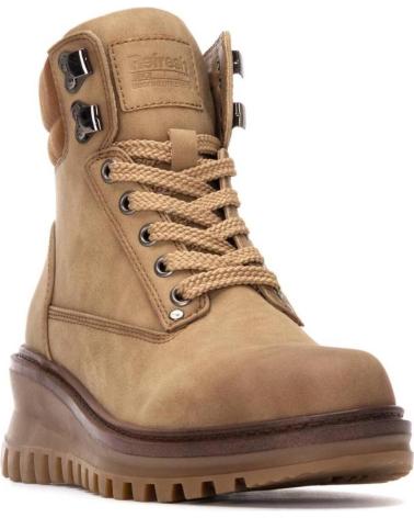 BOTAS DE MONTAÑA REFRESH 172982 BEIGE CON PLATAFORMA BEIGE
