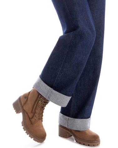 BOTTINES REFRESH 173022 TAUPE À LACETS ET FERMETURE ÉCLAIR TAUPE