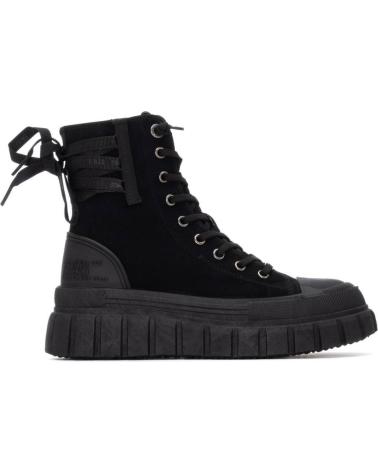 BOTTES STYLE MILITAIRE REFRESH 173077 NOIRES À LACETS NEGRO