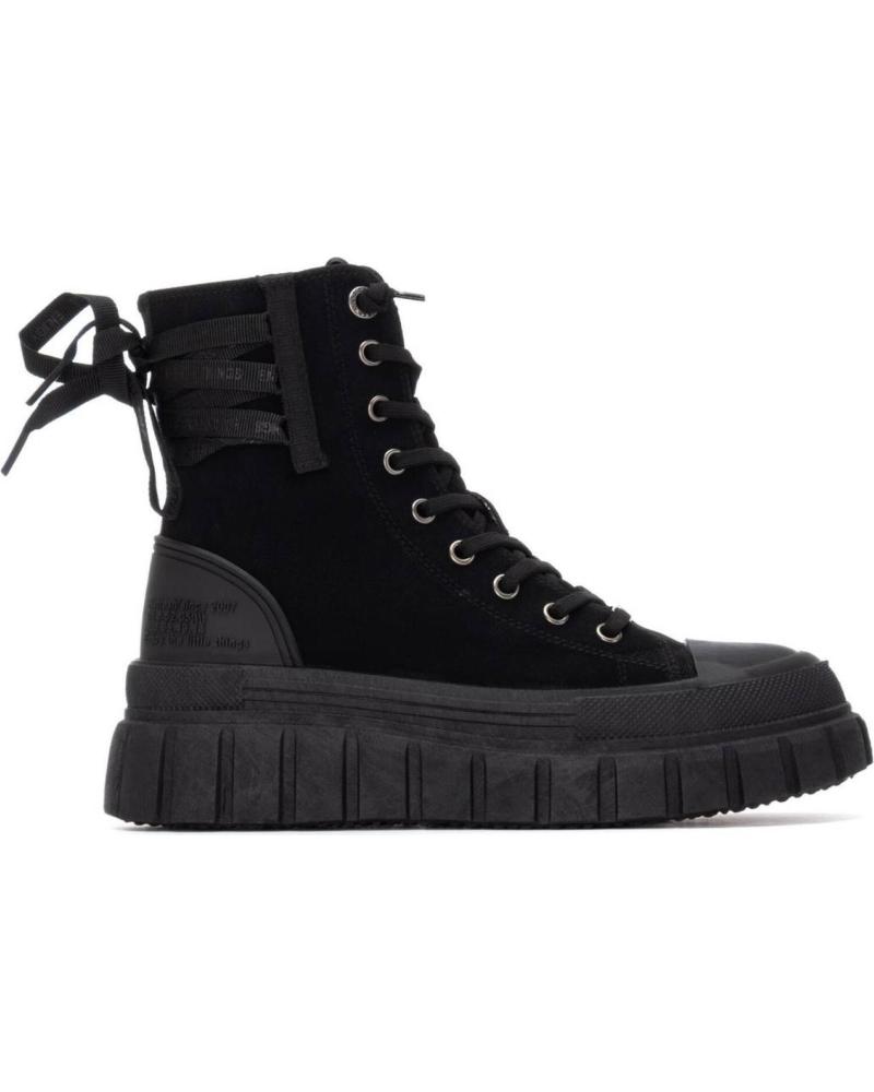 BOTTES STYLE MILITAIRE REFRESH 173077 NOIRES À LACETS NEGRO