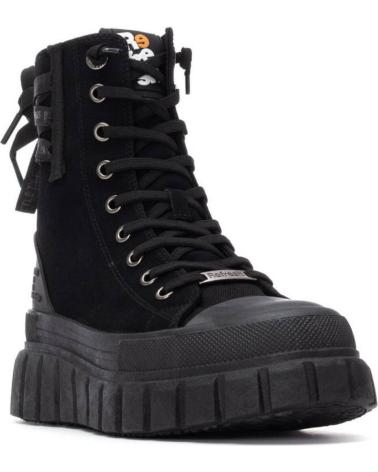 BOTTES STYLE MILITAIRE REFRESH 173077 NOIRES À LACETS NEGRO