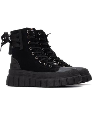 BOTTES STYLE MILITAIRE REFRESH 173077 NOIRES À LACETS NEGRO