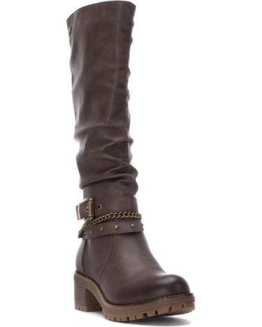 BOTAS REFRESH 173248 CASTANHAS COM CORRENTE E FIVELA MARRON