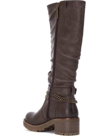 BOTAS REFRESH 173248 CASTANHAS COM CORRENTE E FIVELA MARRON