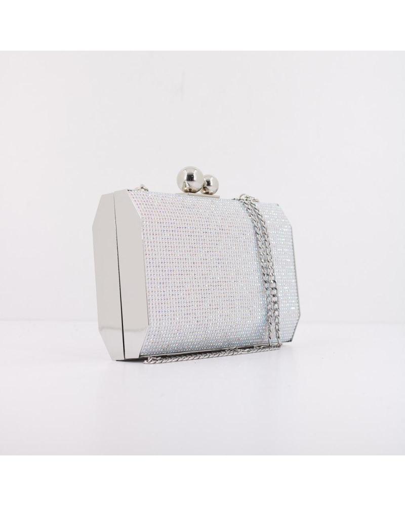 MENBUR BOLSOS MUJER MODELO 858790009M COLOR PLATA SILVER