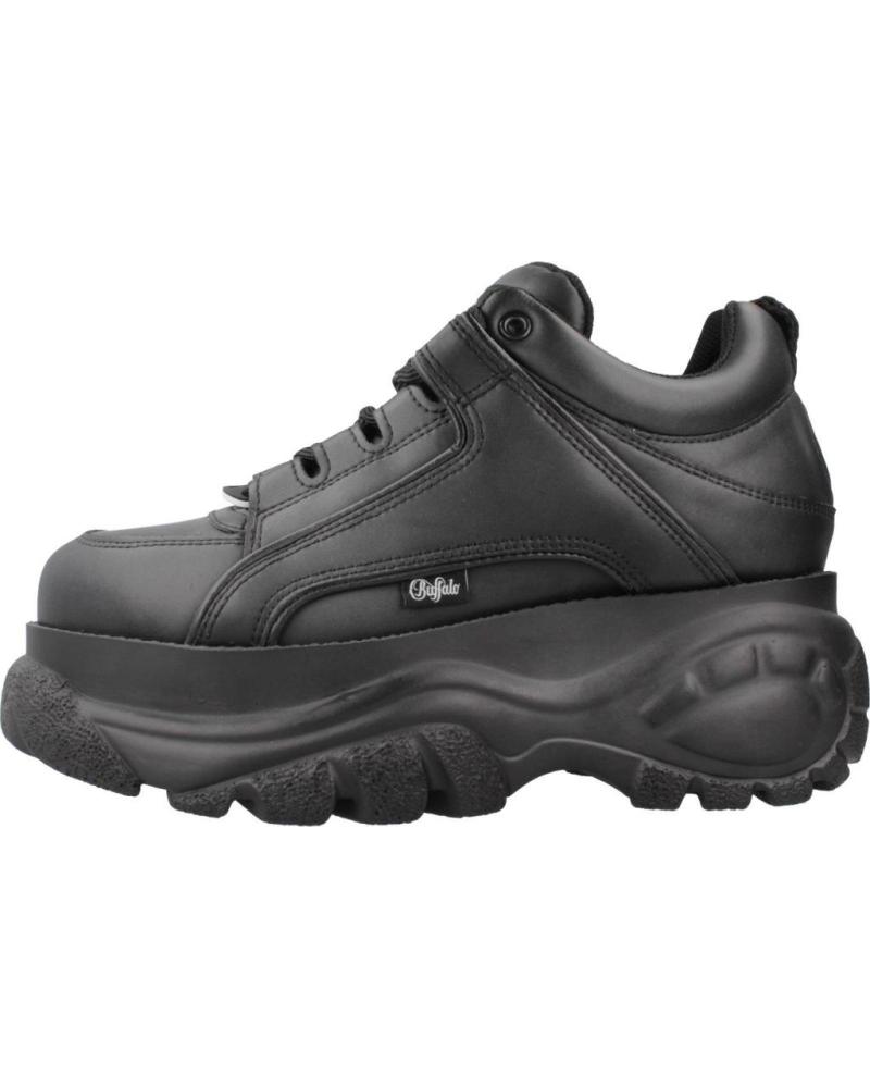 TÊNIS BUFFALO 1636262B PRETOS COM PLATAFORMA CHUNKY BLCKGRY