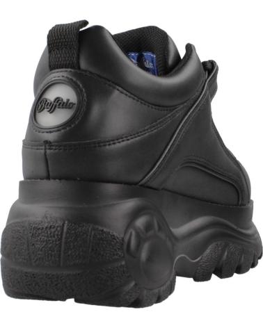 TÊNIS BUFFALO 1636262B PRETOS COM PLATAFORMA CHUNKY BLCKGRY