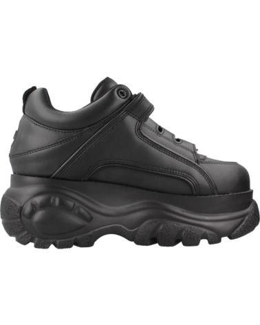 TÊNIS BUFFALO 1636262B PRETOS COM PLATAFORMA CHUNKY BLCKGRY