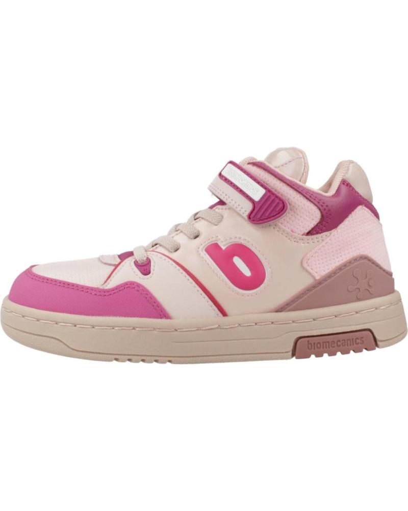 BIOMECANICS ZAPATILLAS NINA MODELO 241233B COLOR ROSA COTTON