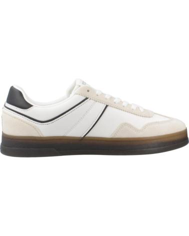 TOMMY HILFIGER ZAPATILLAS HOMBRE MODELO THE GREENWICH LEATHER COLOR BLANCO BDS
