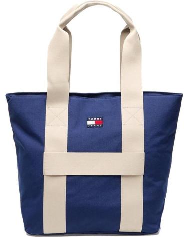 SAC CABAS TOMMY JEANS RETRO COOL BLEU C67 C67