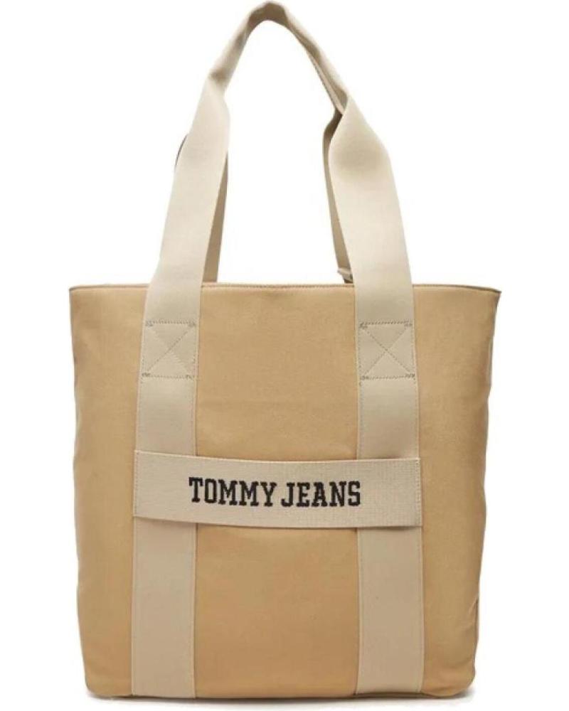 SAC CABAS TOMMY JEANS RETRO COOL BEIGE ACT ACT