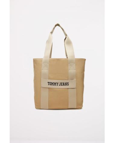 SAC CABAS TOMMY JEANS RETRO COOL BEIGE ACT ACT