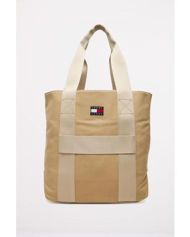 SAC CABAS TOMMY JEANS RETRO COOL BEIGE ACT ACT