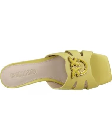SANDALI PINKO MODELLO P003 MARLI 09 SLIPPER GIALLO DONNA S24