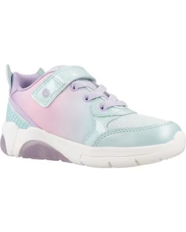 GEOX J FADINLIGHT GIRL FREIZEIT-SNEAKER MIT KLETTVERSCHLUSS FÜR MÄDCHEN GRÜN C3B8R