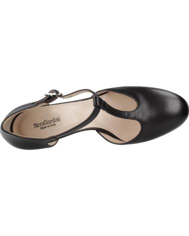 NERO GIARDINI ZAPATOS DE TACÓN CON TIRA EN T E409440D NEGRO 100