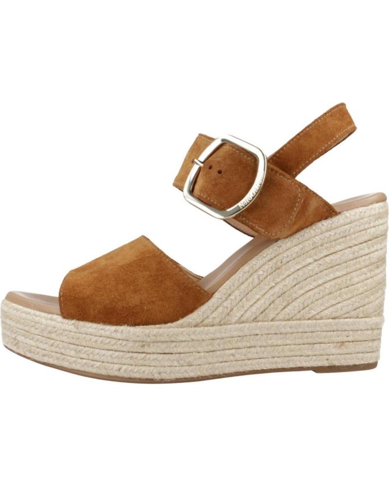 NERO GIARDINI SANDÁLIAS DE CUNHA E513590D CASTANHO 326