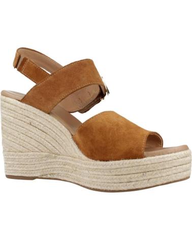 NERO GIARDINI SANDÁLIAS DE CUNHA E513590D CASTANHO 326