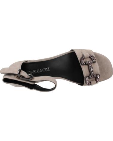REGARDE LE CIEL YEREMI417485 RIEMCHENSANDALETTEN BEIGE NOCCIOLA NOCCIOLA