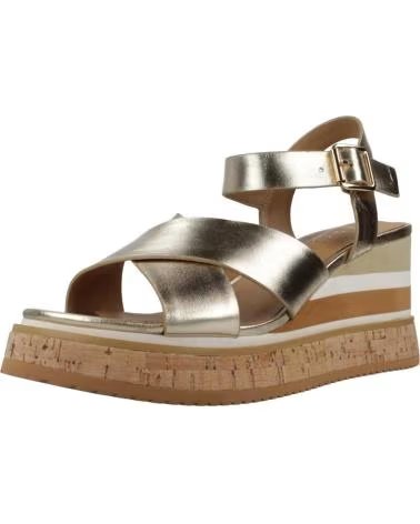 REPO SANDALES FEMME MODÈLE 63202R COULEUR OR PLATINE RÉF 938775 PLATINO