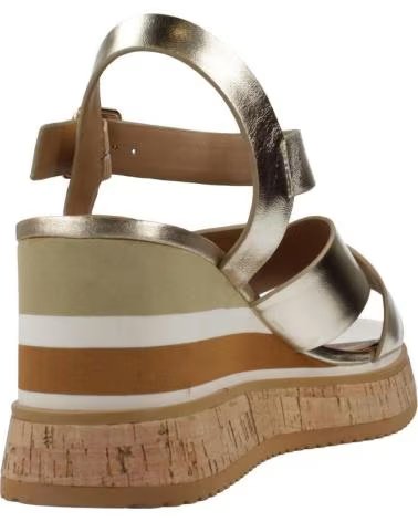REPO SANDALES FEMME MODÈLE 63202R COULEUR OR PLATINE RÉF 938775 PLATINO