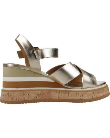 REPO SANDALES FEMME MODÈLE 63202R COULEUR OR PLATINE RÉF 938775 PLATINO