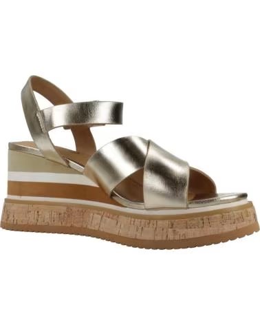 REPO SANDALES FEMME MODÈLE 63202R COULEUR OR PLATINE RÉF 938775 PLATINO