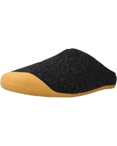 NORDIKAS ZAPATILLAS HOGAR HOMBRE MODELO 9925 COLOR  NEGRO
