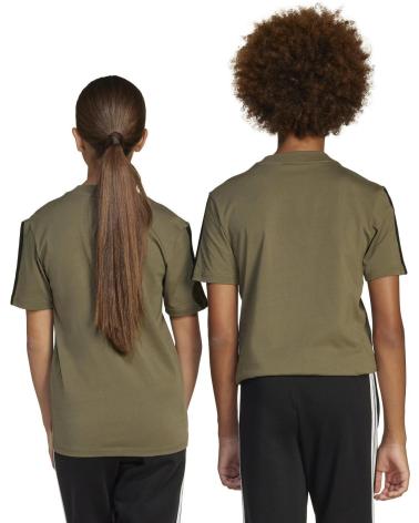 ADIDAS ESSENTIALS JE0307 - CAMISETA MANGA CURTA UNISSEX VERDE VERDE
