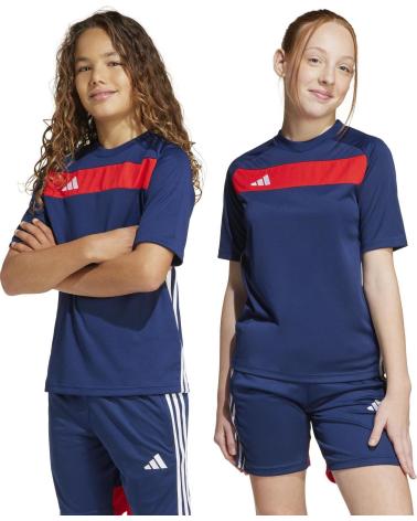 ADIDAS ENSEMBLE SPORTIF ENFANTS T-SHIRT ET SHORT BLEU MARINE ROUGE NAVBLU-RED NAVBLU-RED