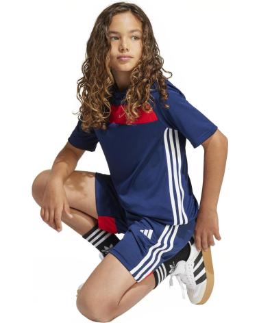 ADIDAS ENSEMBLE SPORTIF ENFANTS T-SHIRT ET SHORT BLEU MARINE ROUGE NAVBLU-RED NAVBLU-RED