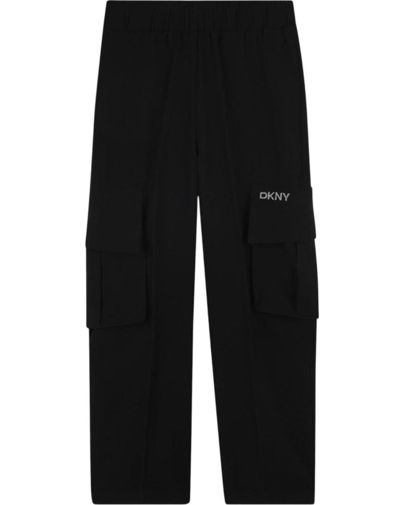 DKNY BLACK CARGO PANTS NAN