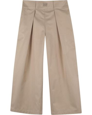 PANTALONI PLISSETTATI DKNY BEIGE NAN