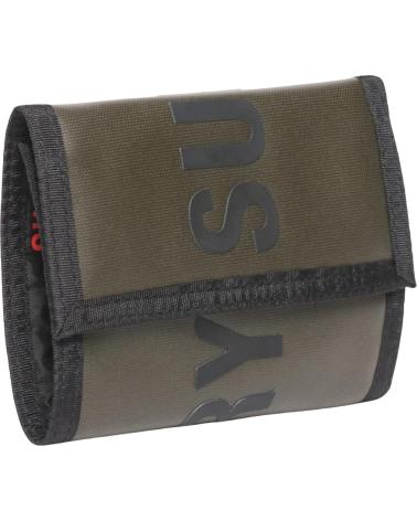 SUPERDRY BIFOLD-GELDBÖRSE MIT GROSSEM LOGO - KHAKIGRÜN NAN