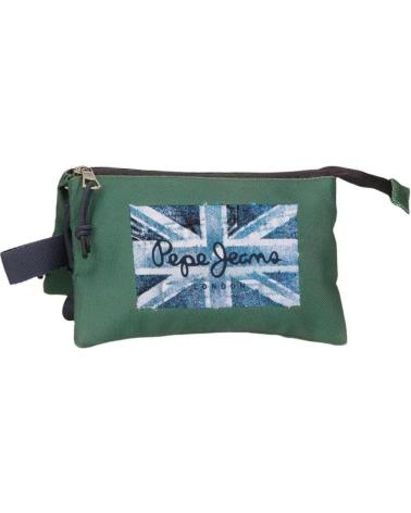 NECESER PEPE JEANS VERDE CON DISEÑO UNION JACK NAN