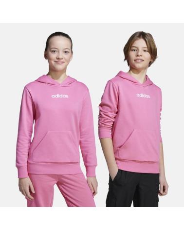 FELPA CON CAPPUCCIO ADIDAS ROSA NAN