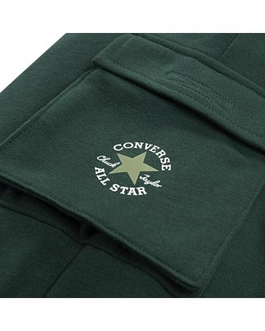 PANTALONE TUTA CARGO CONVERSE VERDE SCURO NAN