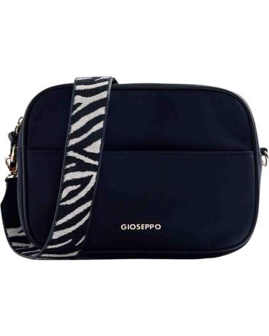BOLSA A TIRACOLO GIOSEPPO AZUL MARINHO COM ALÇA ESTAMPADO ZEBRA NAN