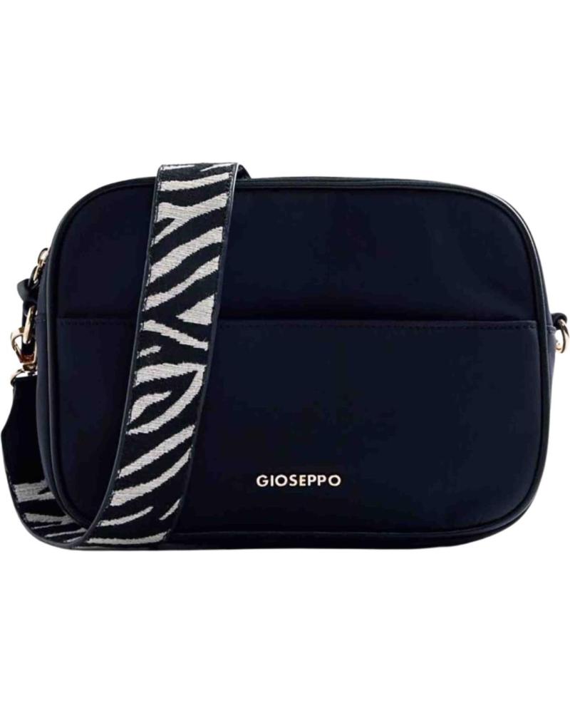 BOLSA A TIRACOLO GIOSEPPO AZUL MARINHO COM ALÇA ESTAMPADO ZEBRA NAN