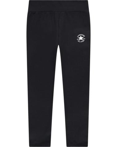 LEGGINGS SPORTIVI CONVERSE NERI CON LOGO NAN