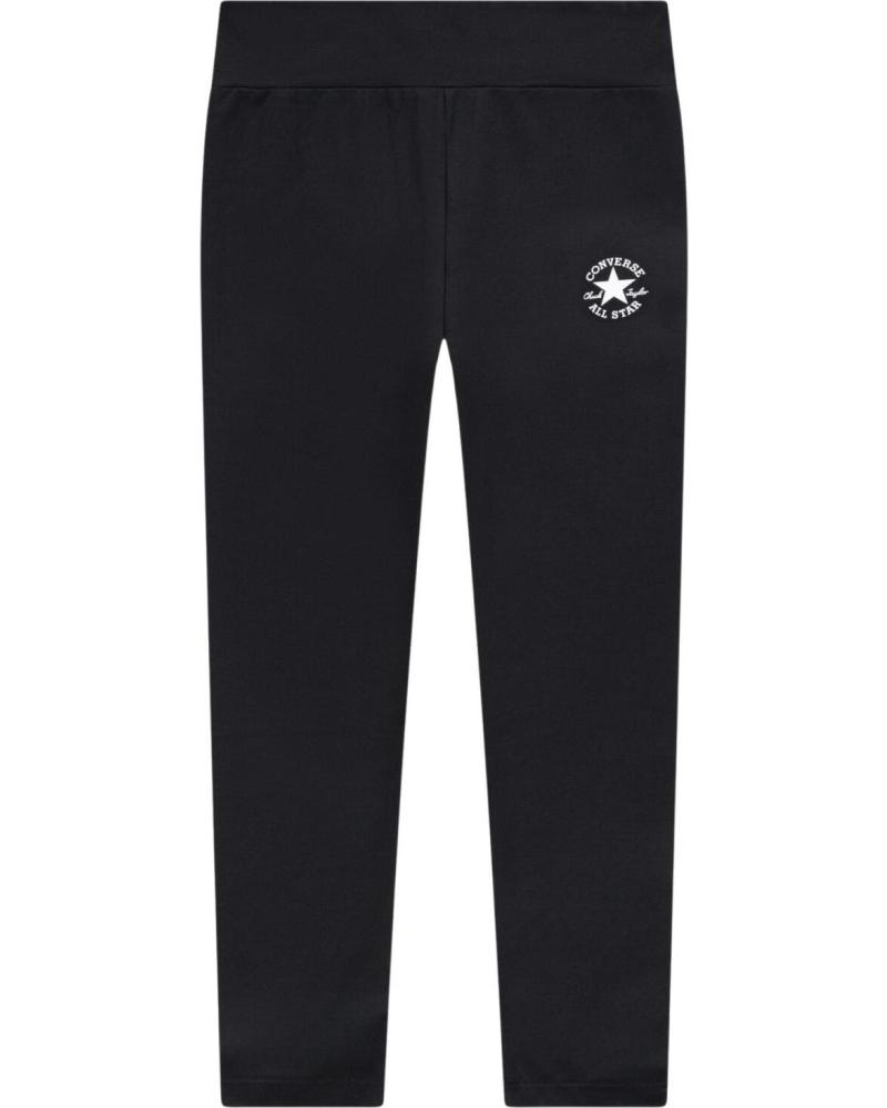 LEGGING DE SPORT CONVERSE NOIR AVEC LOGO NAN
